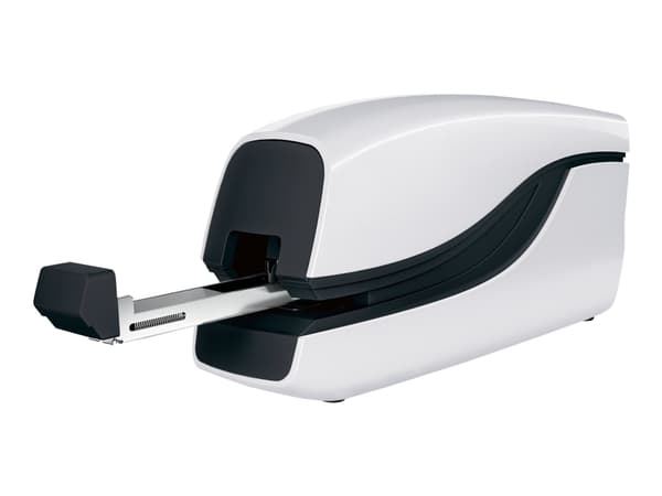 Leitz WOW 5566 - Elektrisk häftapparat - 10 ark / 1 mm - E1 - plast, metall - vit