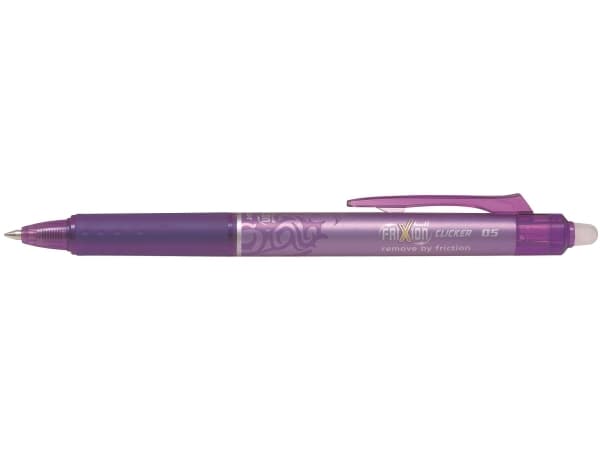 Kuulakärkikynä Pilot FriXion Clicker violetti 0,5mm - (12 kpl)