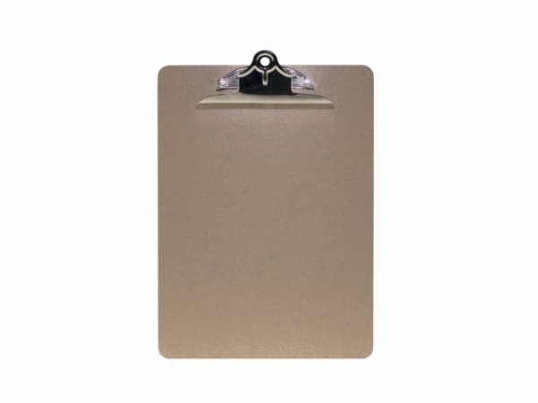 Utklippstavle A4 med sterk klemme, MDF295x10x210mm 0,2kg (1stk)