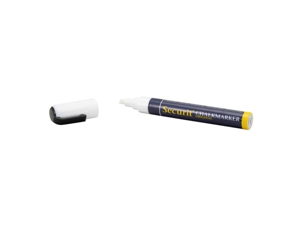 Tuschpen 1 stk Securit medium 2-6 mm Hvid,stk