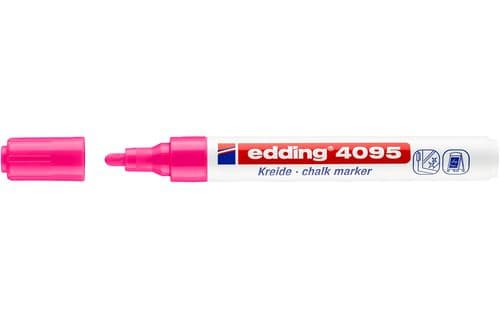 edding 4095 window - Markør - for glass - neonrosa - vannbasert blekk - 2-3 mm