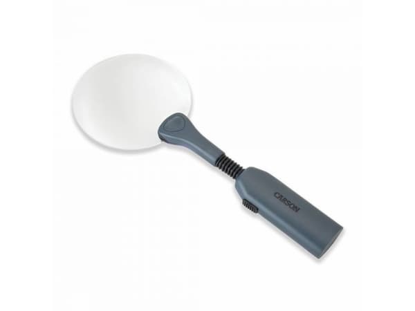 Carson HelpingHands Magnifier, AA, 149,9 mm, 144,8 mm, 203,2 mm, 235 g, Grå, Gjennomsiktig