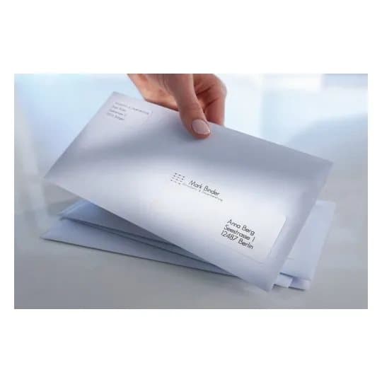 Adresseetiketter, Avery L7183-100, 105 x 74 mm, 8 pr. ark, 100 ark