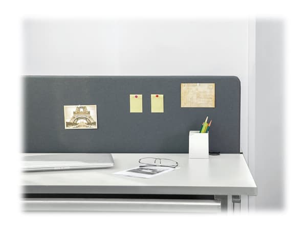 OFFICE Acoustic Desktop Privacy Panel Felt 1200x600mm