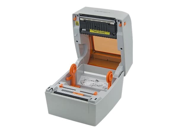 Qoltec 50245 - Etikettskriver - direktetermisk - Rull (12 cm) - 203 dpi - inntil 127 mm/sek - USB