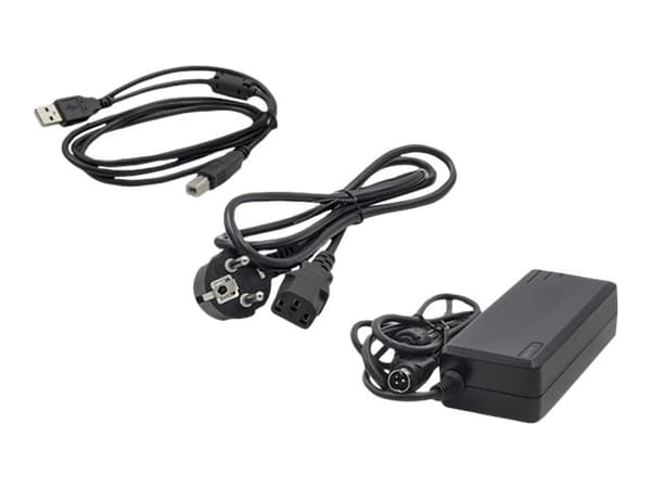 Qoltec 50245 - Etikettskriver - direktetermisk - Rull (12 cm) - 203 dpi - inntil 127 mm/sek - USB