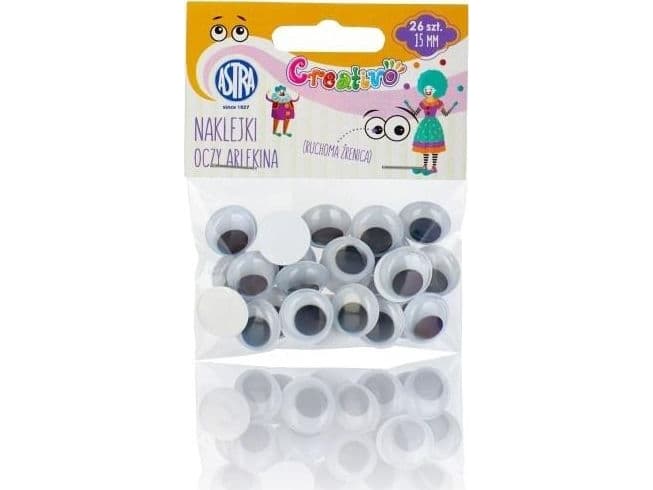 Astra Eyes adhesive 15 mm Eyes Harlequin ASTRA