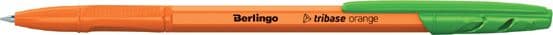 Berlingo Berlingo, rullepenn, grønn, 50 stk, 0,7 mm, Tribase oransje
