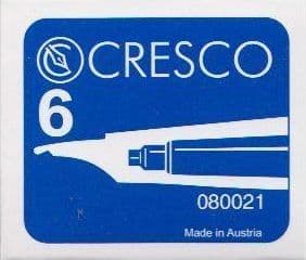 Cresco Blue pennekassetter, 6 stk