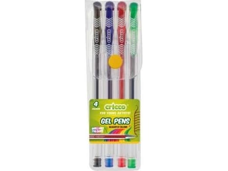Cricco Gel penner 4 farger