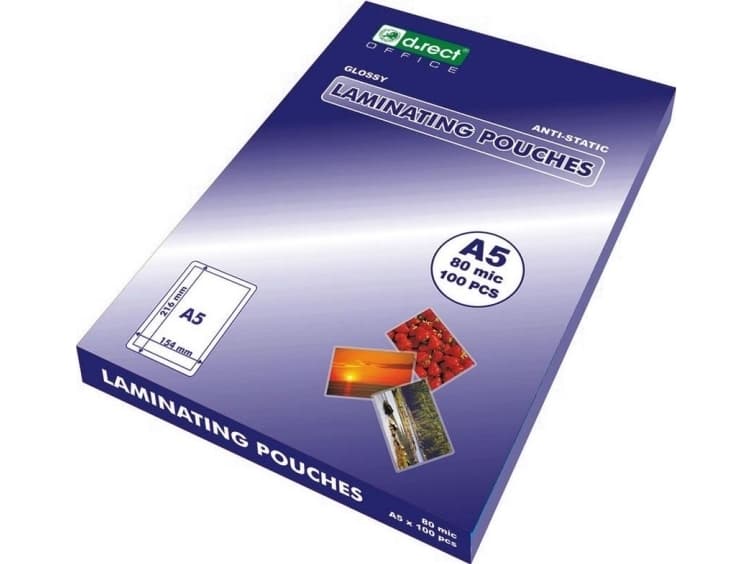 D.Rect Laminating film A5 80 mic a100 D.RECT