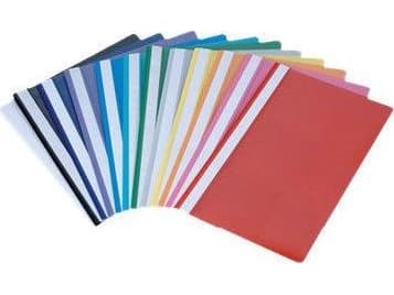 Donau DONAU Soft folder A4 without europerforation, purple, 10 pcs