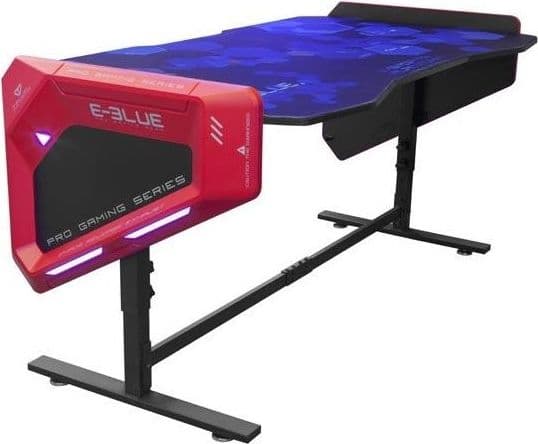 E-Blue desk for the player 165x88.5x64 cm, backlight