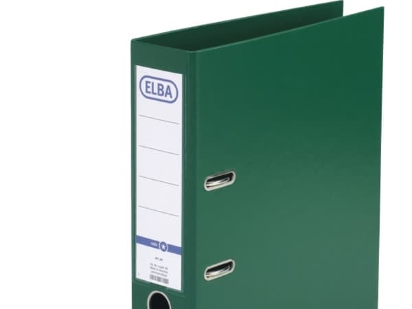 Elba Smart PP/PP, 80 mm, A4, Polypropylen (PP), Grønn, 570 ark, 8 cm, 285 mm