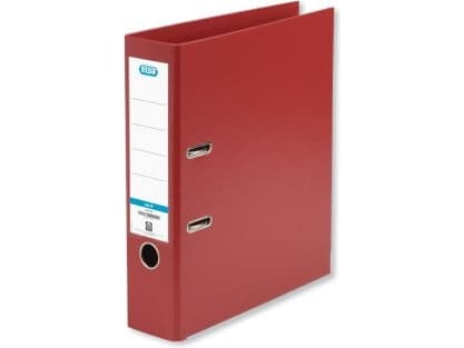 Elba Smart PP/PP, 80 mm, A4, Polypropylen (PP), Rød, 570 ark, 8 cm, 285 mm