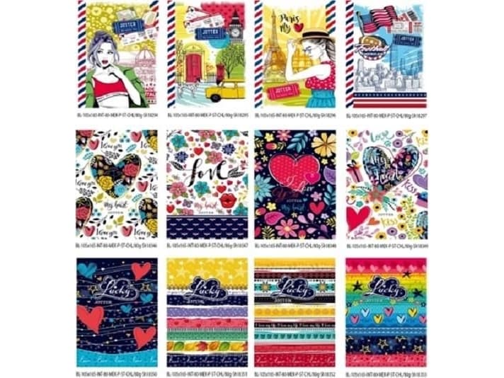 Fresh Notebook decorative 105x165/80K smooth FRESH (328291)