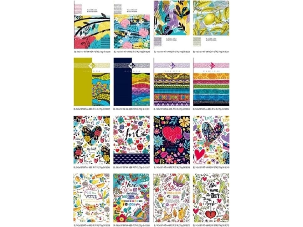 Fresh Notebook notepad 145x197/64K check FRESH (328345)