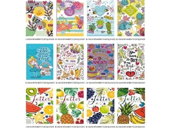 Fresh Notebook Notebook 105x165/64K FRESH line (328358)