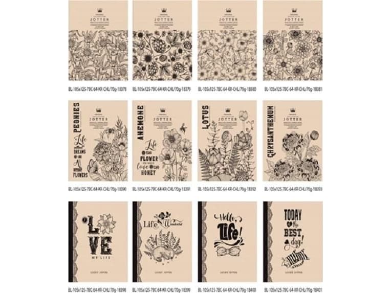 Fresh Notebook decorative 105x125/64K smooth FRESH (328428)