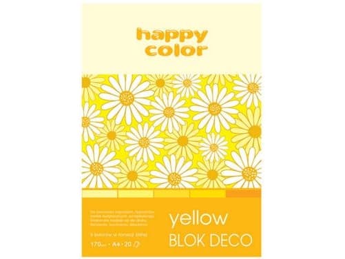 Happy Color Technical block A4 20k yellow