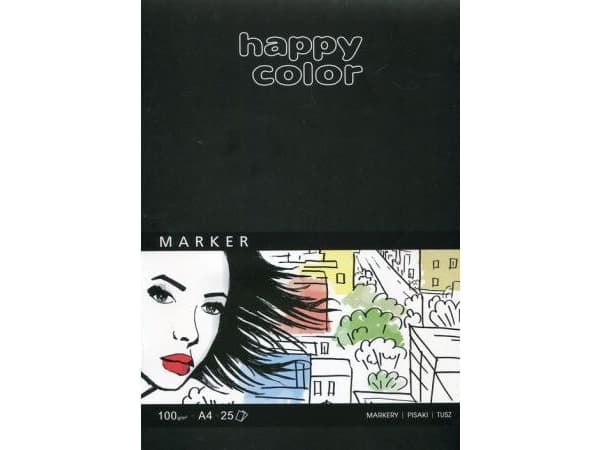 Happy Color Block for markers A4 25k white