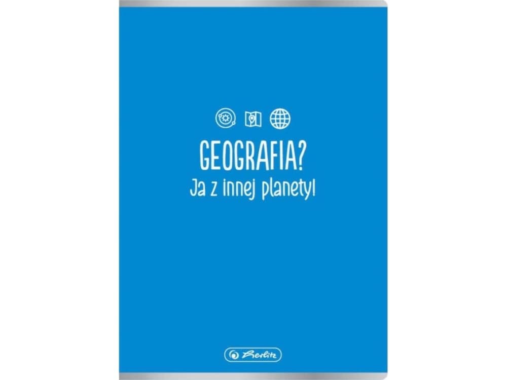 Herlitz Notebook A5/60K check Geography (5 pcs)