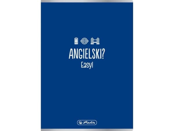 Herlitz Notebook A5/60K rutenett engelsk (5 stk)