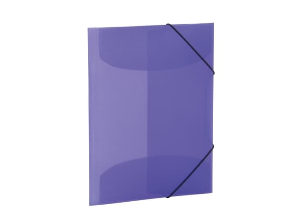 HERMA 19581, Vanlig mapp, A4, Polypropylen (PP), Violett, Poträtt, Resårband