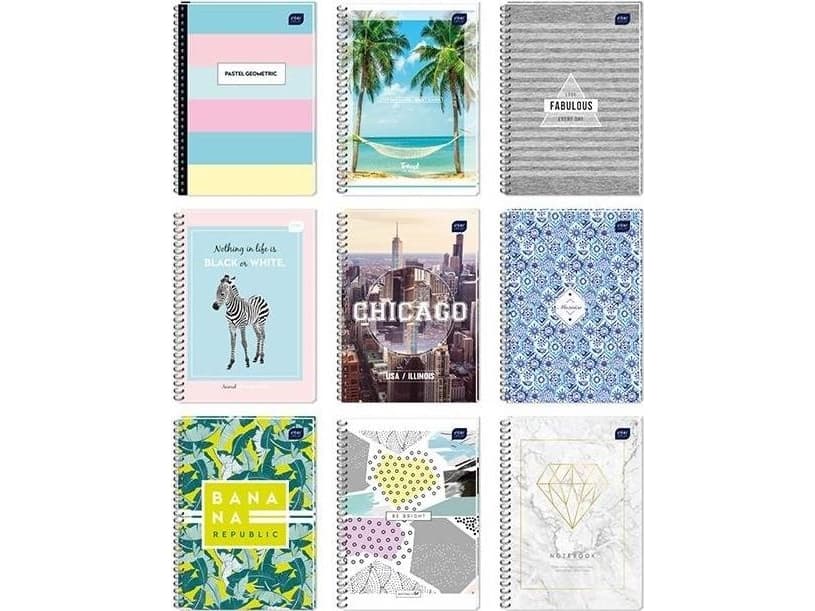 Interdruk Notebook A5/100K lines (5 pcs) (330638)