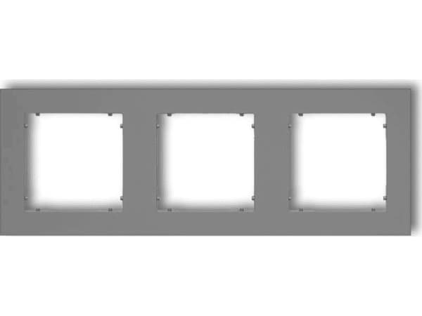 Karlik MINI Frame kolminkertainen matto harmaa (27MR-3)