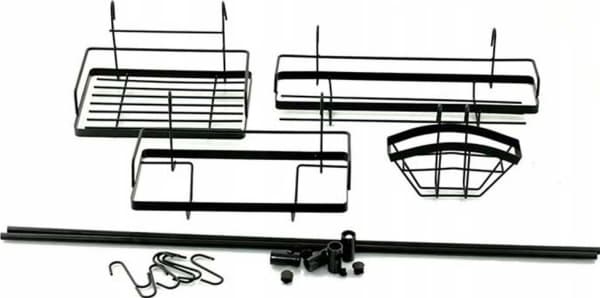 KingHoff RELING KJØKKEN 16 ELE. 150cm CZARNY KINGHOFF KH-1498