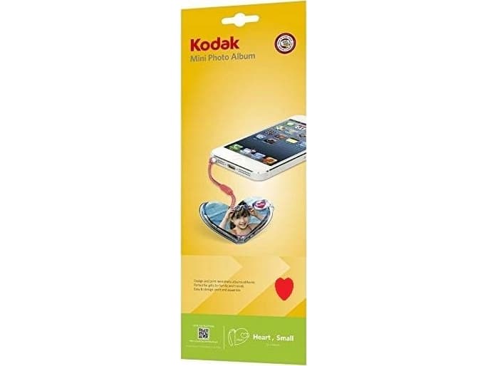 Kodak Mini Photo Album 20 Kodak Photos Self Printing - Small Red Heart