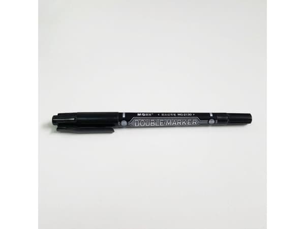 M&G Double-sided marker black Double (12 pcs) M&G