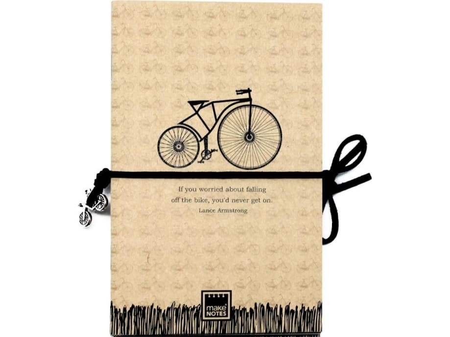 Make Notes Cycling Notebook A6/32K line (3 pieces)