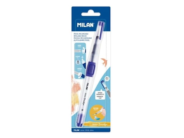 Milan BWM10351, Vit, Enstaka vattenpensel, 1 styck