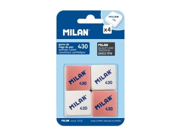 Milan BMM9215, Gummi, Rosa, Vit, Vuxna och barn, 28 mm, 28 mm, 28 mm