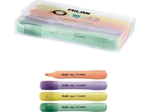 Milan Highlighter Sway pastell etui 4 farger