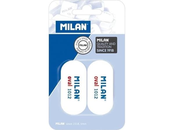Milan Syntetisk suddgummi 1012 2st.
