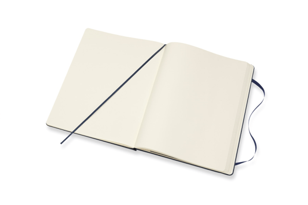 Moleskine 805-50-0285-513-6, Monokromatiskt, Blå, Mätt, 70 g/m ^, Inbunden, Vuxen