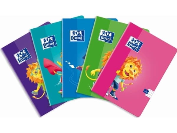 Oxford Notebook A5/16K check Lion (10 pcs)
