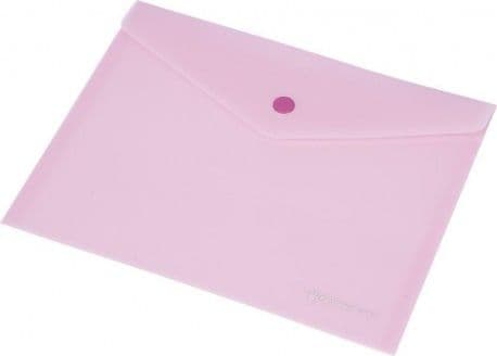 Panta Plast Envelope Focus C4535 A4 gjennomsiktig rosa (197868)