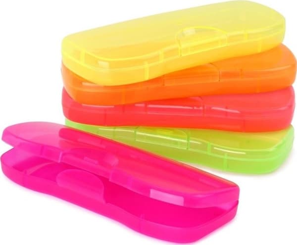 Panta Plast kynälaatikko läpinäkyvä