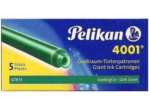 Pelikan Lange patroner GTP/5 grønn