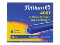 Pelikan 4001 TP/6 - Bläckptron - rosa (paket om 6) - för Pelikano P481; R480; Junior P67