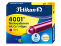 Miniatyrbild 1 av 4: Pelikan 4001 TP/6 - Bläckptron - rosa (paket om 6) - för Pelikano P481; R480; Junior P67