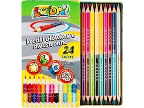 Penmate Premium Color pencils double-sided 24 colors PENMATE