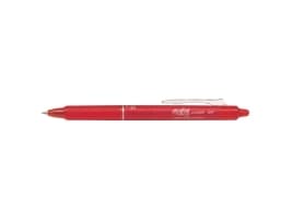 Pilot FriXion Ball Clicker - Rollerball-penna - röd - gelbläck - 0.7 mm - fin - indragbar - med radergummi