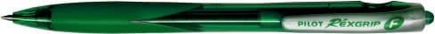 Rexgrip green ballpoint pen (12pcs) PILOT