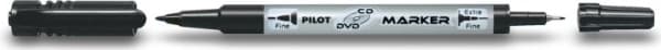 Pilot Double-sided marker for CD/DVD black (WP1466)