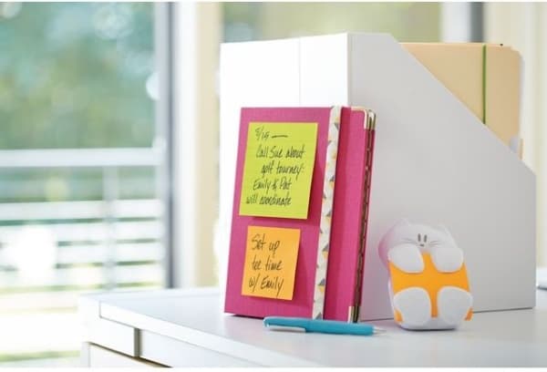 Post-it Notebook SUPER STICKY ULTRA 5845-SSUC 125x200mm, 45k linjer, pakke med 4